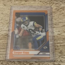Cooper Kupp 2024-25 Clearly Donruss - #32 Orange /199 Los Angeles Rams