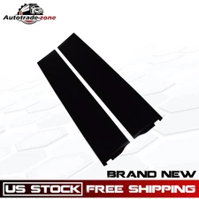 Black Rear Door Window Trim Applique for 2015-2018 Chevy Suburban 926-247/248