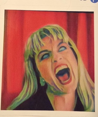 Twin Peaks Laura Palmer Small Glossy NEW Sticker 90s Art
