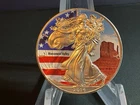 2014 1oz Silver Liberty Eagle.  “Monument Valley”.  In Capsule.