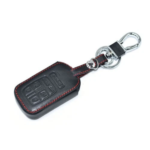 Funda protectora de cuero PU con mando a distancia para Honda 2006-2023 Odyssey 4-7 botones Foto 3 de 4