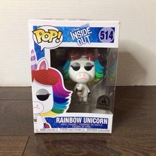 Funko Pop Rainbow Unicorn 514 Pixar Inside Out Disney Parks Exclusive Vinyl