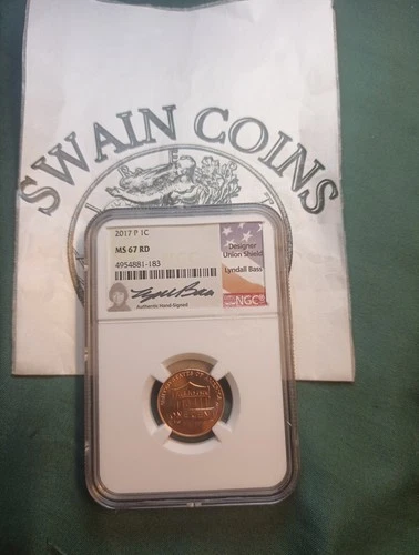 Photo of a 2017-P Lincoln Shield Cent from an eBay listing that sold on Jul 20, 2026