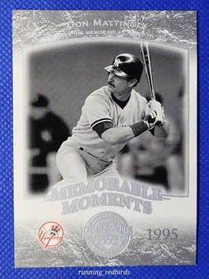 2004 Upper Deck Legends Timeless Teams Don Mattingly #297 - 10+ Items Ship FREE!