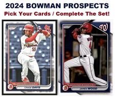 2024 Bowman Prospects Baseball - Pick Your Cards / Complete The Set!