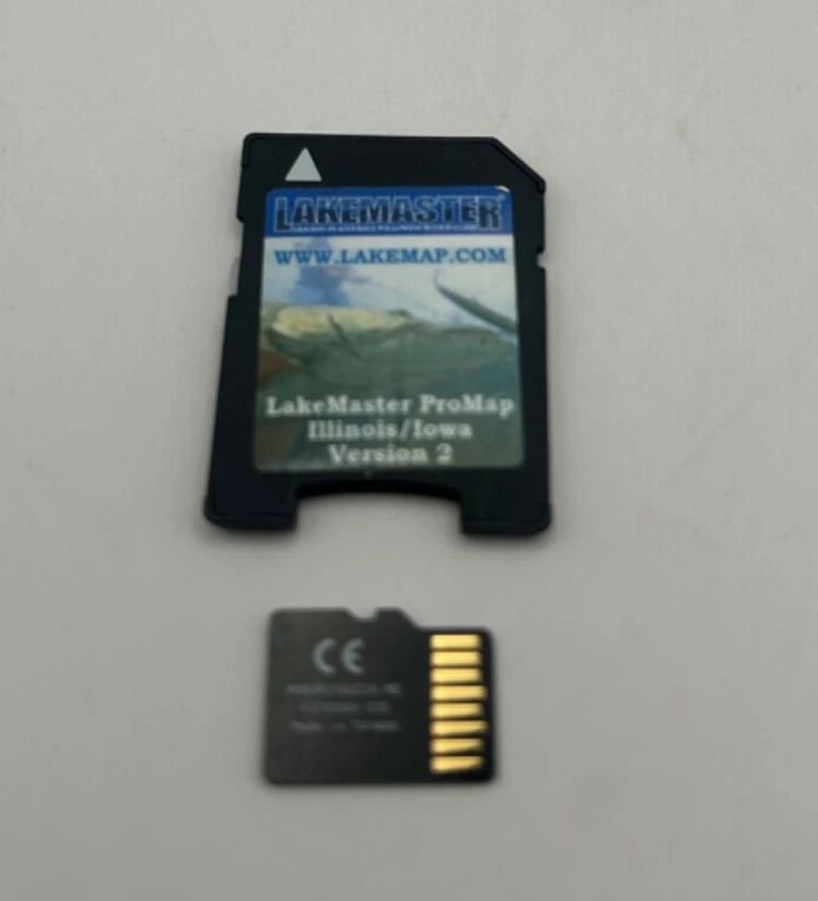 Humminbird LakeMaster ProMap Illinois/Iowa V2 Lakemap.com - Image 2 of 3