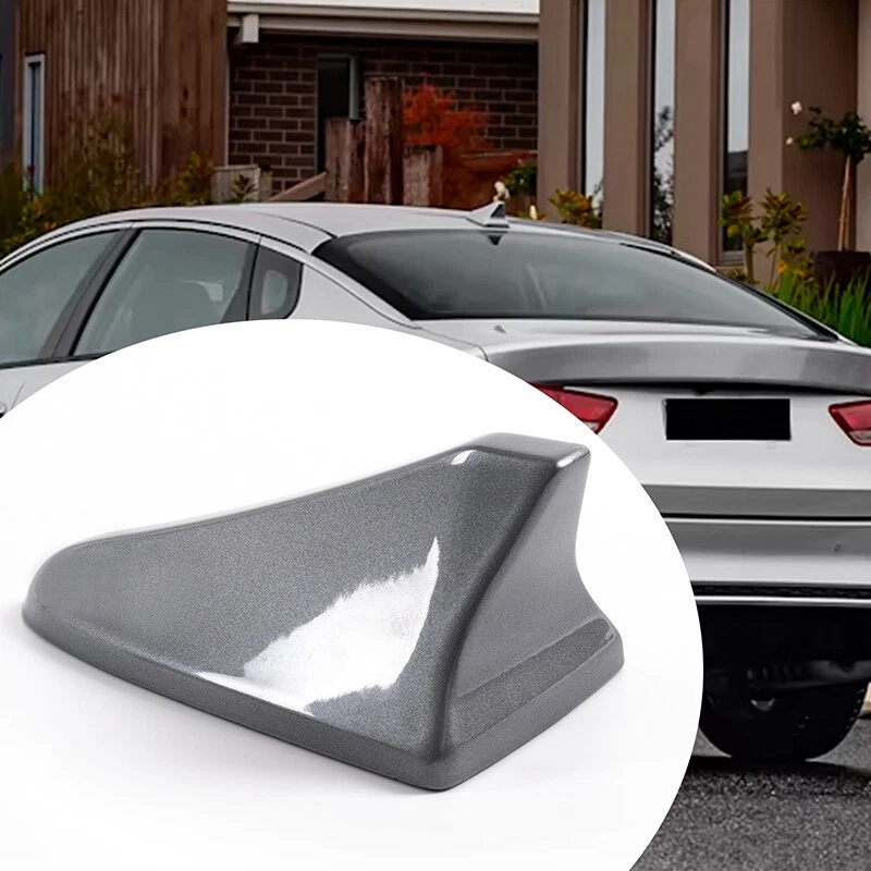 2012-2017 2014 Hyundai Veloster EB Shark Fin Roof Antenna Cover Silver - Изображение 3 из 4