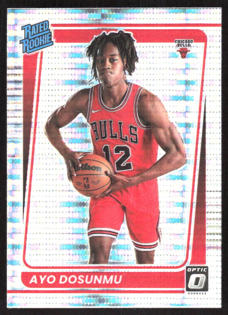 3996G 2021-22 Donruss Optic #171 Ayo Dosunmu Target Box Set