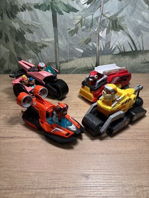Paw Patrol Fahrzeuge Licht & Sound Mighty Movie Liberty, Rubble, Zuma, Marshall