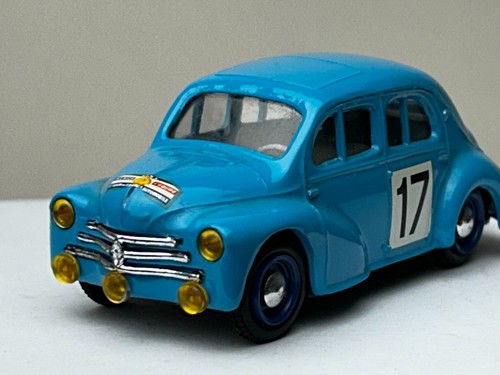 Eligor 1/43 Scale Diecast Renault 4CV Rally Car - Picture 5 of 13