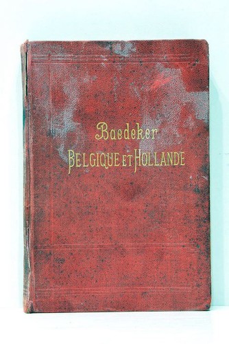 Reisehandbuch Belgien Holland Luxenburg Karten und Pläne 1901 - Bild 2 von 8