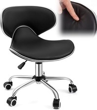 Geelin Pedicure Chair for Nail Tech Ergonomic Rolling Stool