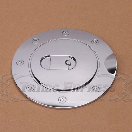 97-13 Ford Expedition/97-03 F-150/99-10 F-250 Chrome Fuel Door Gas Cap Covers - Picture 4 of 4