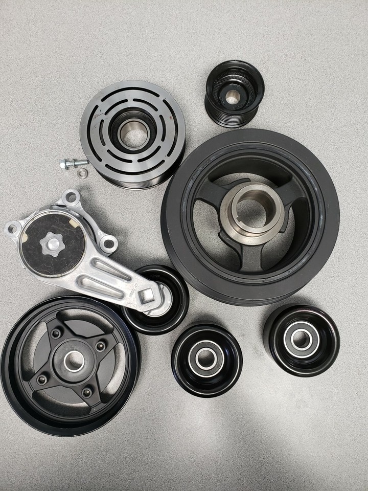 Ford Raptor 6.2L 8-Rib Whipple/Roush supercharger 8-Rib Belt Kit, All ...