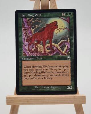 Howling Wolf  Mercadian Masques MMQ Magic EN (Heulender Wolf) 252/350