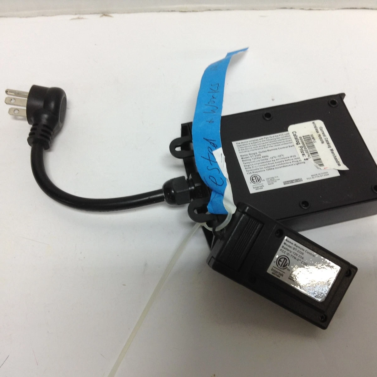 Remote control outlet for christmas lights deals