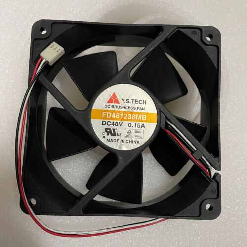 1PC 48V 0.15A 120mm cooling fan 3pin FD481238MB 120*120*38mm - Picture 1 of 2