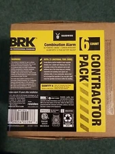 BRK SMICO105-AC 6 Pack Smoke  Co2  Combination Alarm.  April  2025