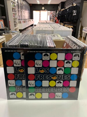 LOS FRESONES REBELDES LP ES QUE NO HAY MANERA  GREEN VINYL SEALED 2021