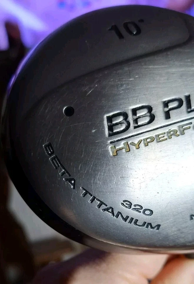 NicKent Driver 10° BB Plus, Hyperforged, Beta Titanium 320, R-Flex, Graphite Sh - Image 3 of 4