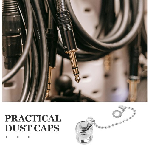 5 Pcs Dust Cap Protective Caps Chain Connector Crimp Terminals - Zdjęcie 3 z 12