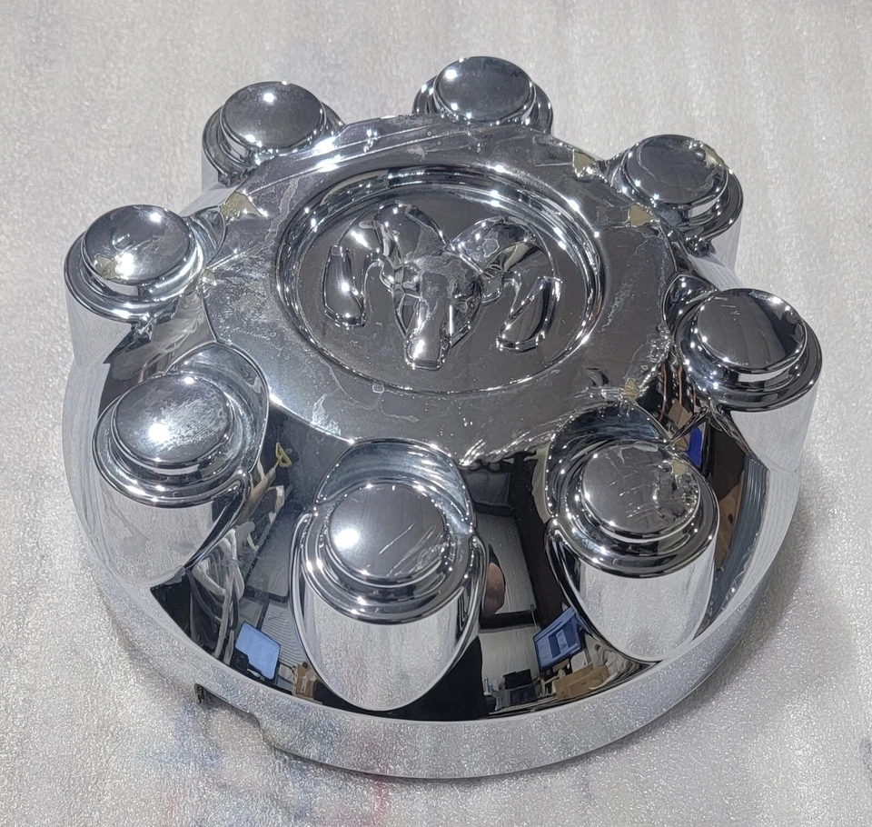 Dodge Ram 2500 3500 Sprinter 2003-2013 17 tapa central cromada 2187 OEM 52121450AD Foto 2 de 4