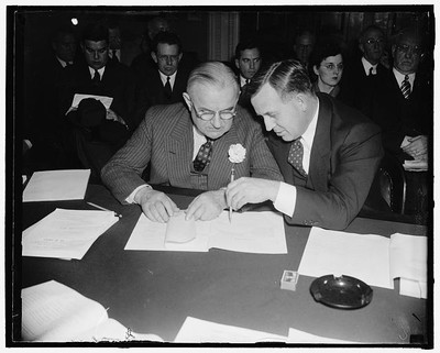 Senator Joseph Penna,Senator Prentiss Brown,Washington,DC,Harris & Ewing
