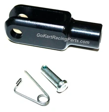 Gas Brake Pedal Linkage Throttle Rod Clevis Kit Aluminum Go Kart Racing Brakes