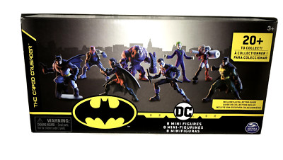 New DC Batman The Caped Crusader 8 MiNi Figures Creature Chaos Sealed Box