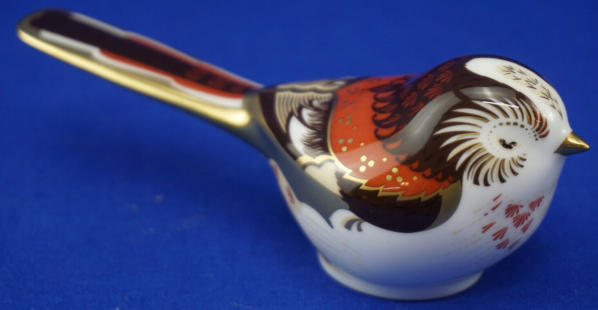 Royal Crown Derby Figurine Long Tailed Tit | eBay