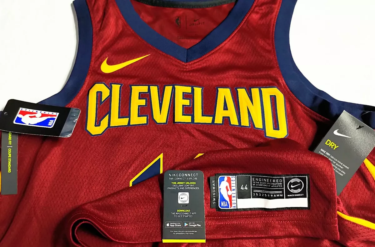 Nike Men's Cleveland Cavaliers Darius Garland #10 Red Dri-Fit Swingman Jersey, XL