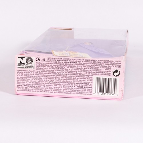 Muñeca Barbie Mattel 2003 nueva en caja - #C2627 colección princesa Blancanieves - Imagen 6 de 6