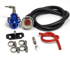 ADJUSTABLE FUEL PRESSURE REGULATOR 1 TO 1 RATIO RISER GAUGE BL HONDA & ACURA 