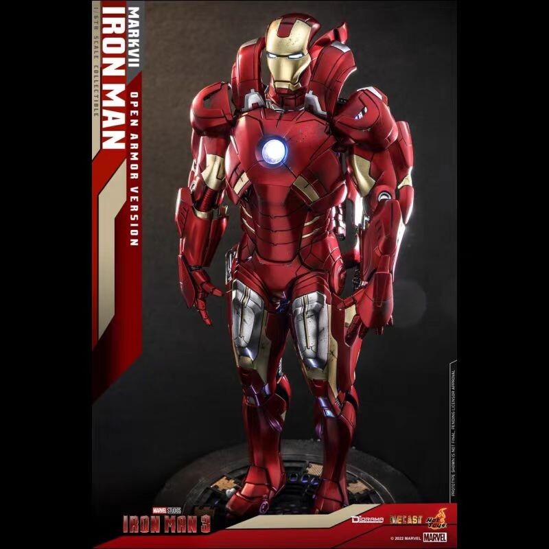 Hot Toys HT DS004D51 Iron Man Mark7 Open Armor Versio 1/6 Die-cast