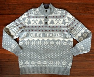 duluth wool sweater