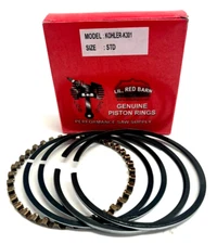 NEW CHROME PISTON RINGS FITS KOHLER K301 12HP STANDARD # 48-108-01-S, 235889