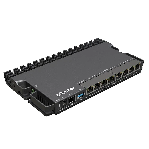MikroTik Router RB5009UPr+S+IN / 8x Eth POE & 10GB SFP+ - Image 3 of 3