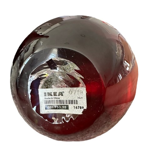 Ikea Retired Ruby Red Glass Vases (Set Of Two) Modernist Johanna Jelinik Salong - Picture 6 of 9