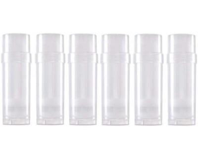Twist Up Tube Natural 2oz Top Fill NEW-6 Count