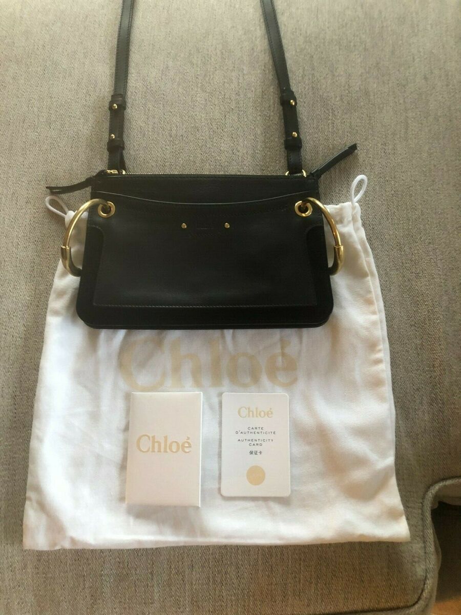 Chloe Roy Shoulder Bag Leather Mini Black | eBay Chloe Roy Shoulder Bag Leather Mini Black | eBay
