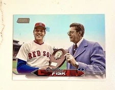 2024 Topps Stadium Club - #22 Carlton Fisk