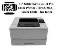 HP M402DW LaserJet Pro Laser Printer - HP C5F95A | Power Cable - No Toner