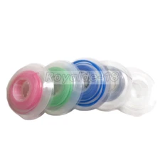 5Roll Dental Ortho Archwire Elastic Tube Protective Sleeve Elastomeric Bumper