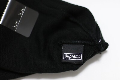 Supreme Black Beanie FW19 Box Logo | eBay