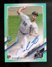 2021 Topps Chrome Aqua Refractor /199 Jimmy Lambert #RA-JL Rookie Auto RC