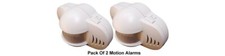 Pack of 2 Brand New Portable Alarm System With PIR Motion Sensor