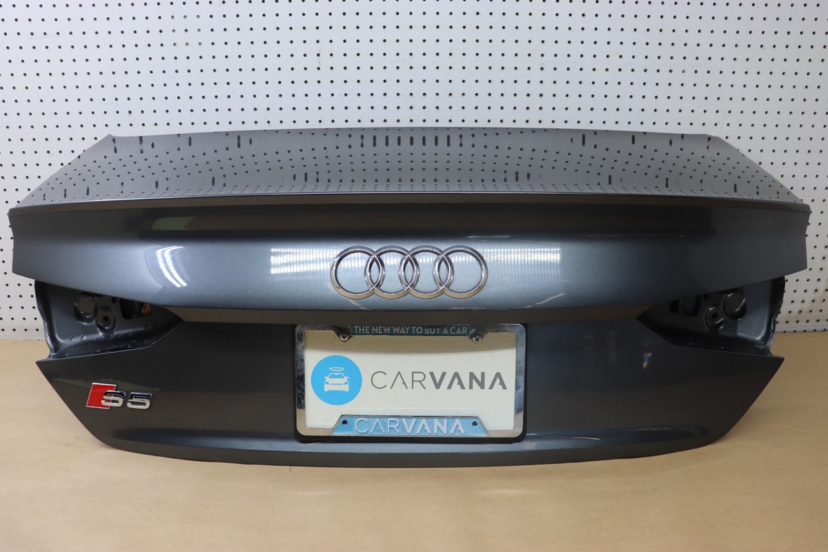18-20 19 2019 AUDI S5 A5 TRUNK LID TAILGATE COUPE GREY LZ7S | eBay