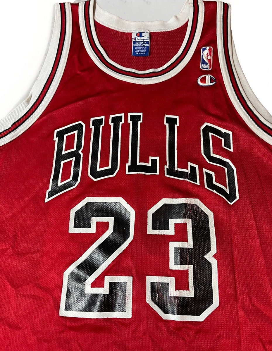 バスケットボール Champion - deadstock NBA champion bulls jordan 23 Champion Michael Jordan #23 Chicago Bulls Gold NBA Vintage