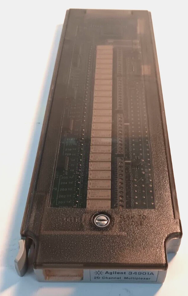 KEYSIGHT TECHNOLOGIES ACTUATOR/GP SWITCH MODULE 34901A 20 CHANNEL MULTIPLEXER - Image 4 of 4
