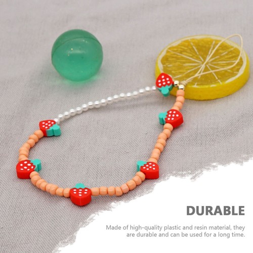 2 Pcs Mobile Phone Straps Ladies Beaded Lanyards Cellphone Hanging Ropes - 第 8/12 張圖片